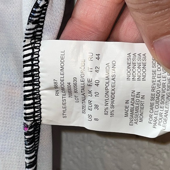 Swim SolutionsTummy-Control Shirred One-Piece Swimsuit, blue 8 - Picture 7 of 13